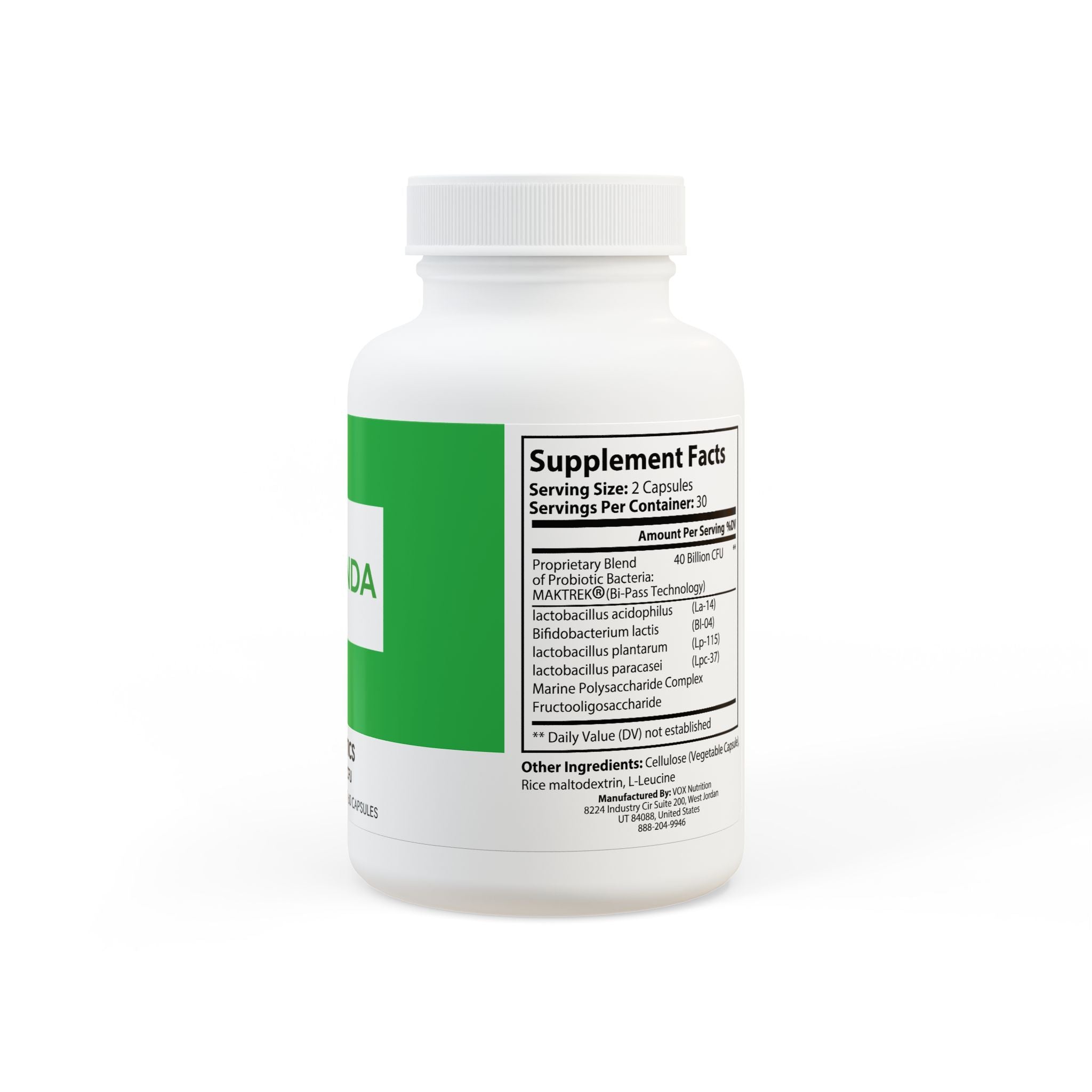 Probiotics Supplement (60 Capsules)