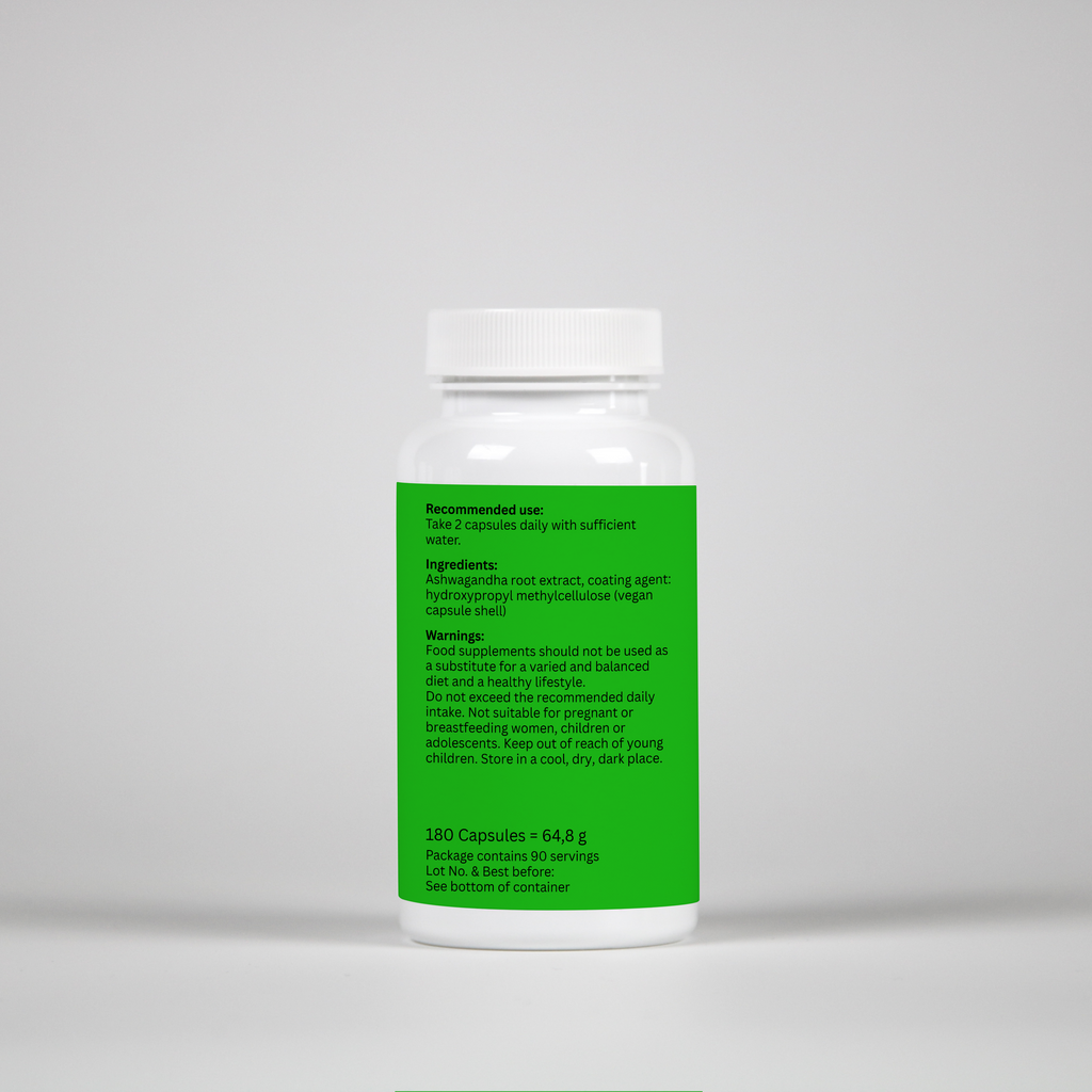 Ashwagandha – 180 Capsules